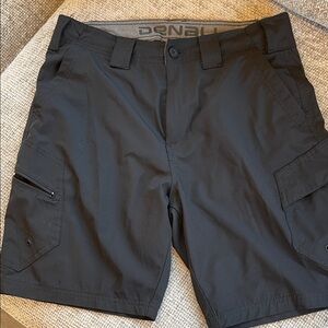 Denali Men's Black Cargo Shorts
